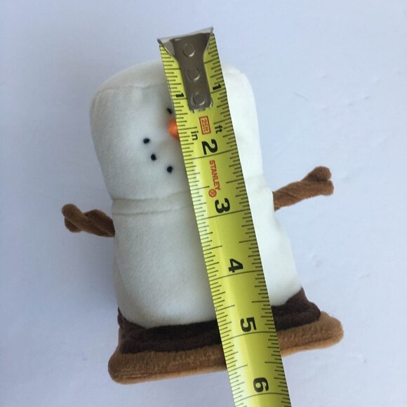 The Original S'mores 5.5" Marshmallow Plush Snowman Christmas Decoration Midwest - Picture 8 of 9